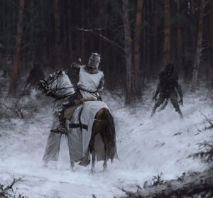 Winter Werewolf Battle 1